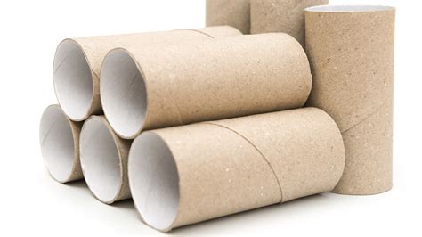 Toilet paper roll .
